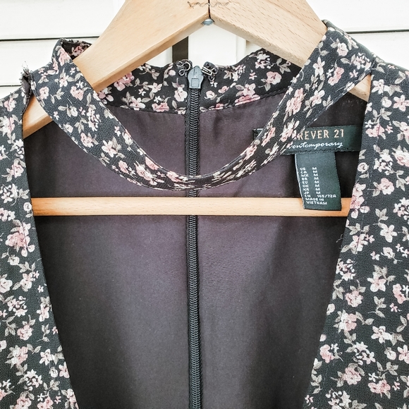 Emily in Paris Inspo: Forever 21 Choker Neck Romper - Picture 3 of 8